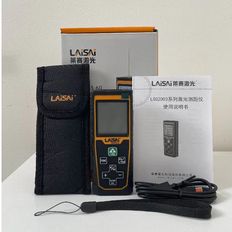 Máy Đo Khoảng Cách Laisai LSG2003-60 Tia Xanh Siêu Sáng, Đo Tới 100M 2