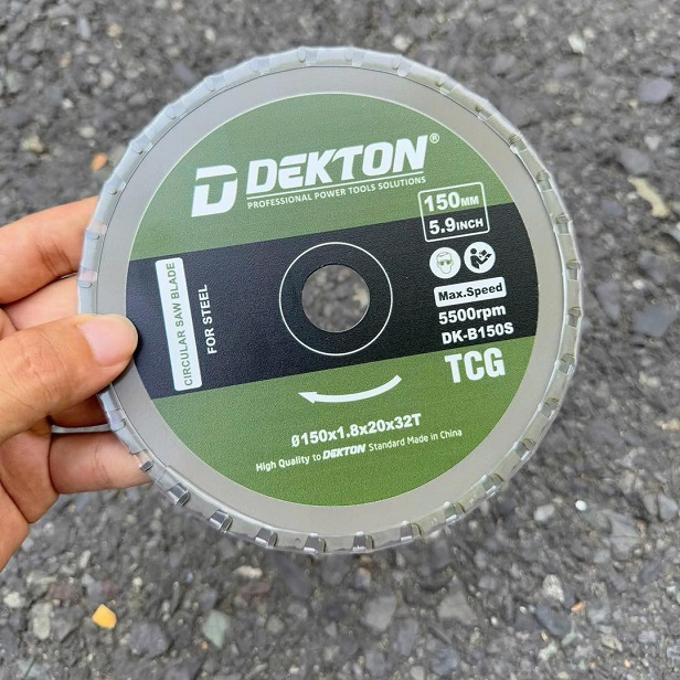 Lưỡi Cắt Hợp Kim Đa Năng Dekton 150MM DK-B150S Tốc Độ 5500RPM 2