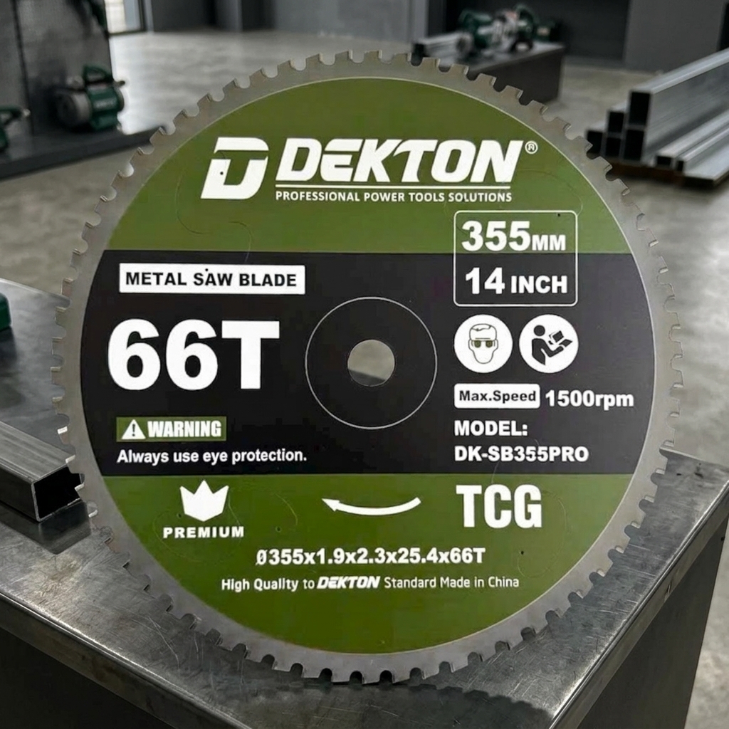 Lưỡi Cắt Hợp Kim Đa Năng Dekton 355MM DK-SB355PRO - Tốc Độ 1500RPM 5