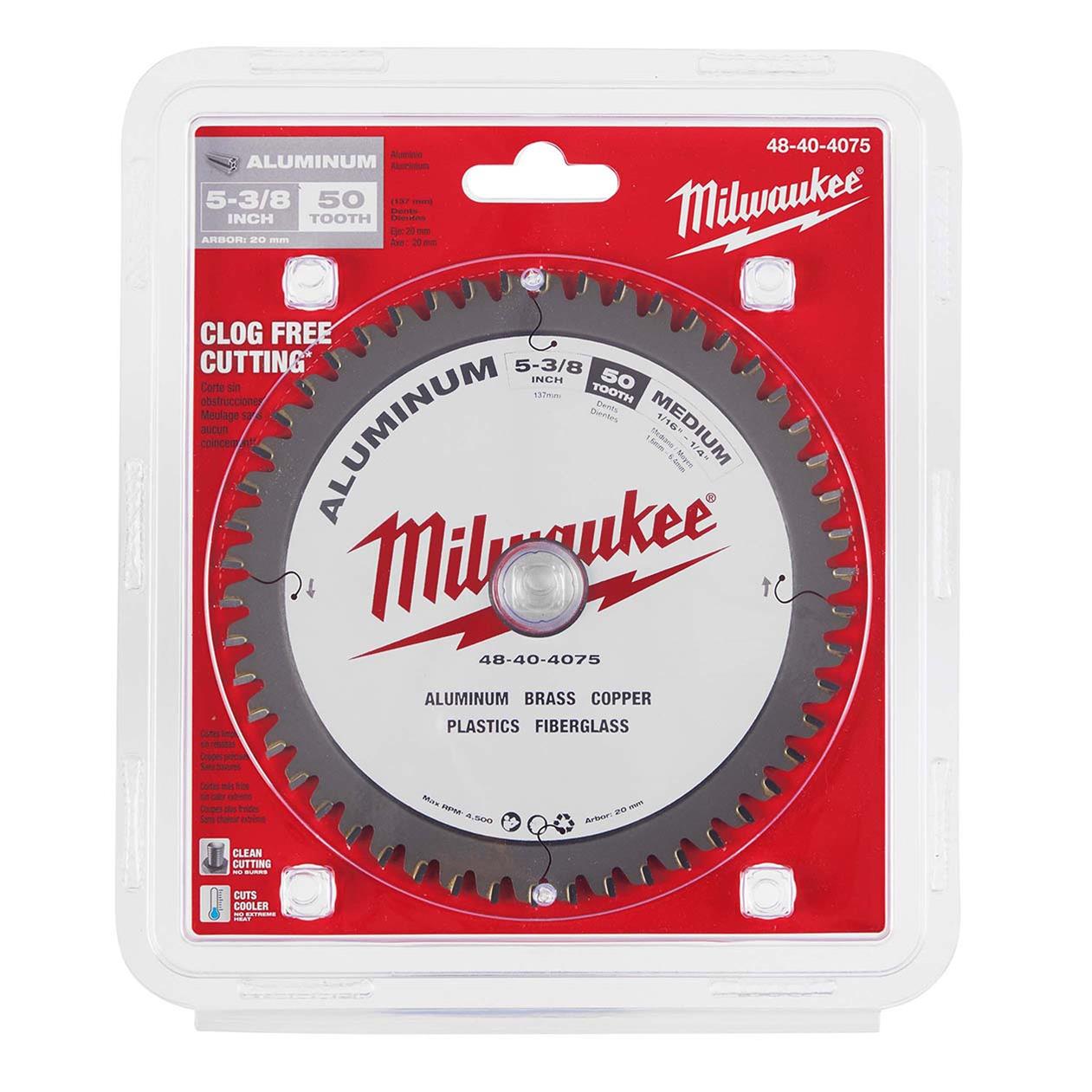 Lưỡi Cắt Kim Loại Milwaukee 48-40-4075 50T 135mm