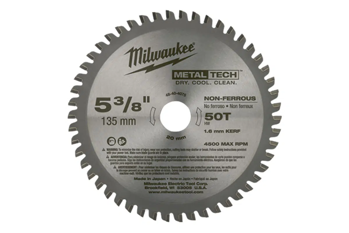 Lưỡi Cắt Kim Loại Milwaukee 48-40-4075 50T 135mm