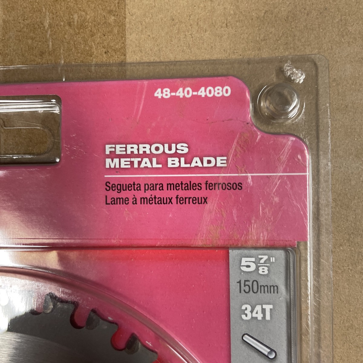 Lưỡi Cắt Kim Loại Milwaukee 48-40-4080 34T 149mm