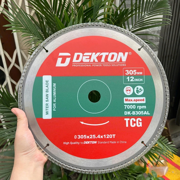 Lưỡi Cắt Nhôm Dekton 305mm DK-B305AL Chính Hãng 120T 2