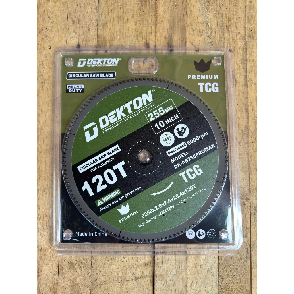 Lưỡi Cắt Nhôm Gỗ 255mm Dekton DK-AB255PROMAX Chất Lượng Cao 4