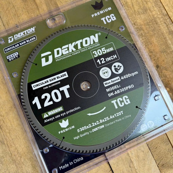 Lưỡi Cắt Nhôm Gỗ Dekton 305mm DK-AB305PRO, Tốc Độ 7000 RPM, 120T 3