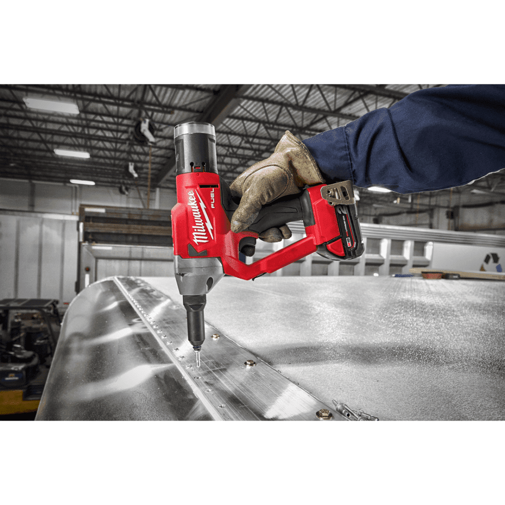 Máy Bắn đinh Rút Milwaukee M18 FRT-0X0 Lực 20kN, đinh 4.8-7.0mm