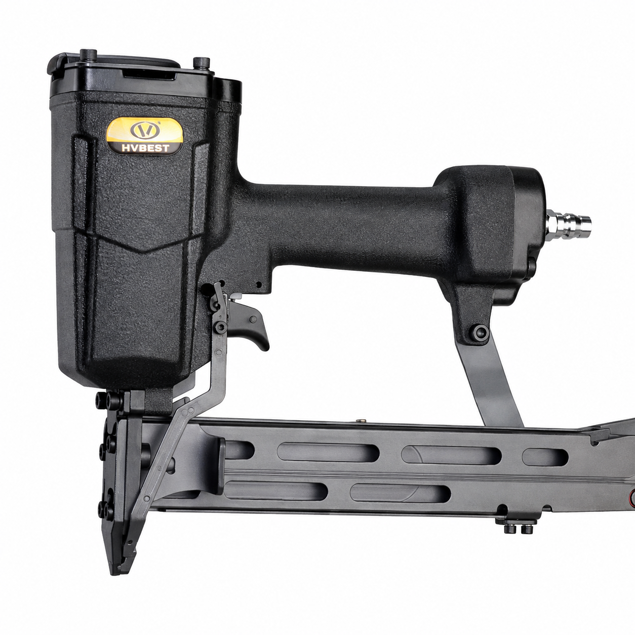 Máy Bắn Đinh U Hybest 440KB - Khí Nén 5-8 Bar, Đinh 19-40mm, Băng 100 Đinh