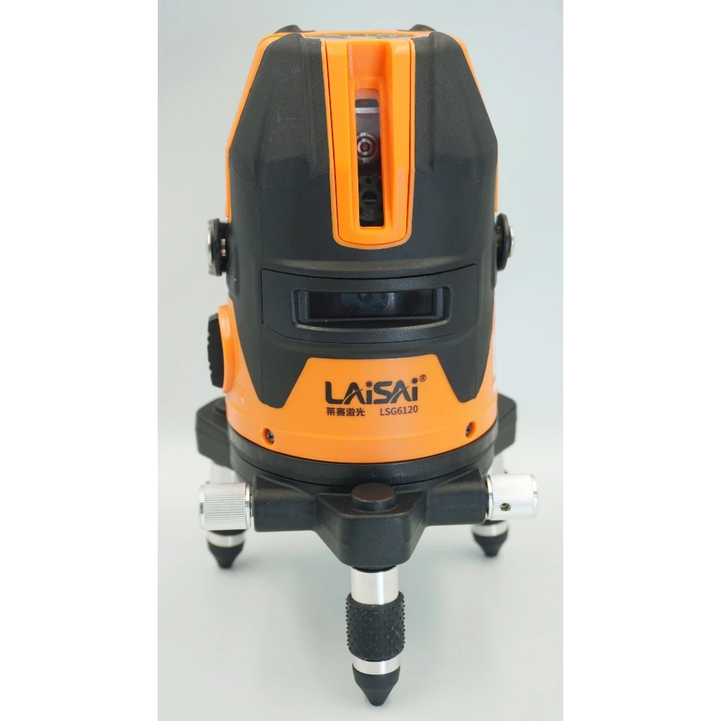 Máy Cân Bằng Laser 5 Tia Xanh LAISAI LSG 6120 - 4 Tia đứng, Chấm Dọi, Bù Nghiêng 3°