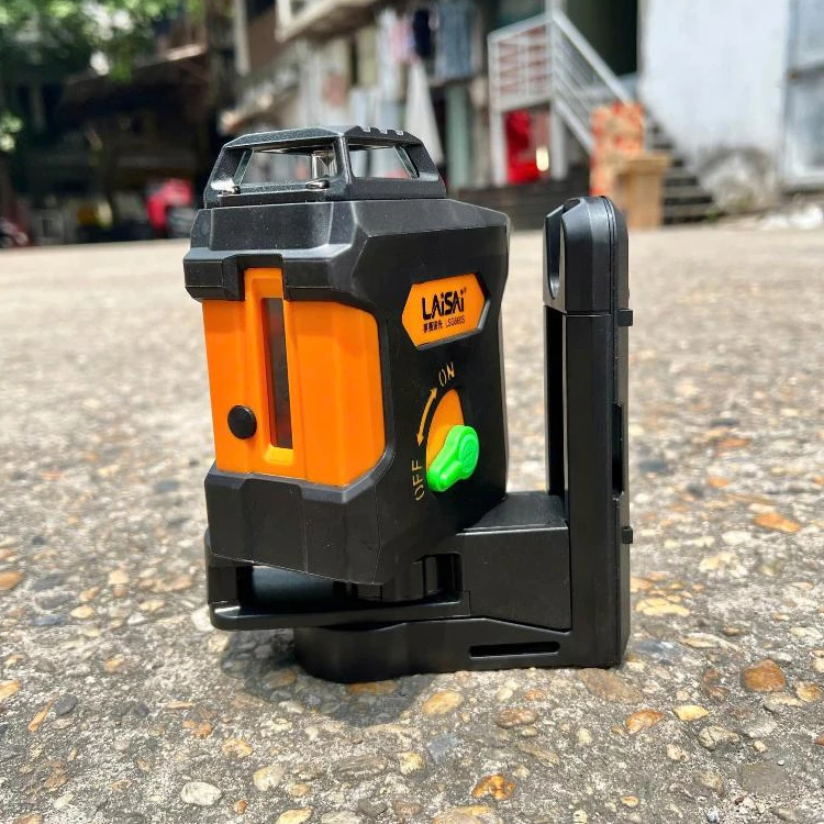 Máy Cân Bằng Laser 5 Tia Xanh LAISAI LSG660S - ±1mm/15m, 1 Ngang 4 đứng, Dọi Tâm