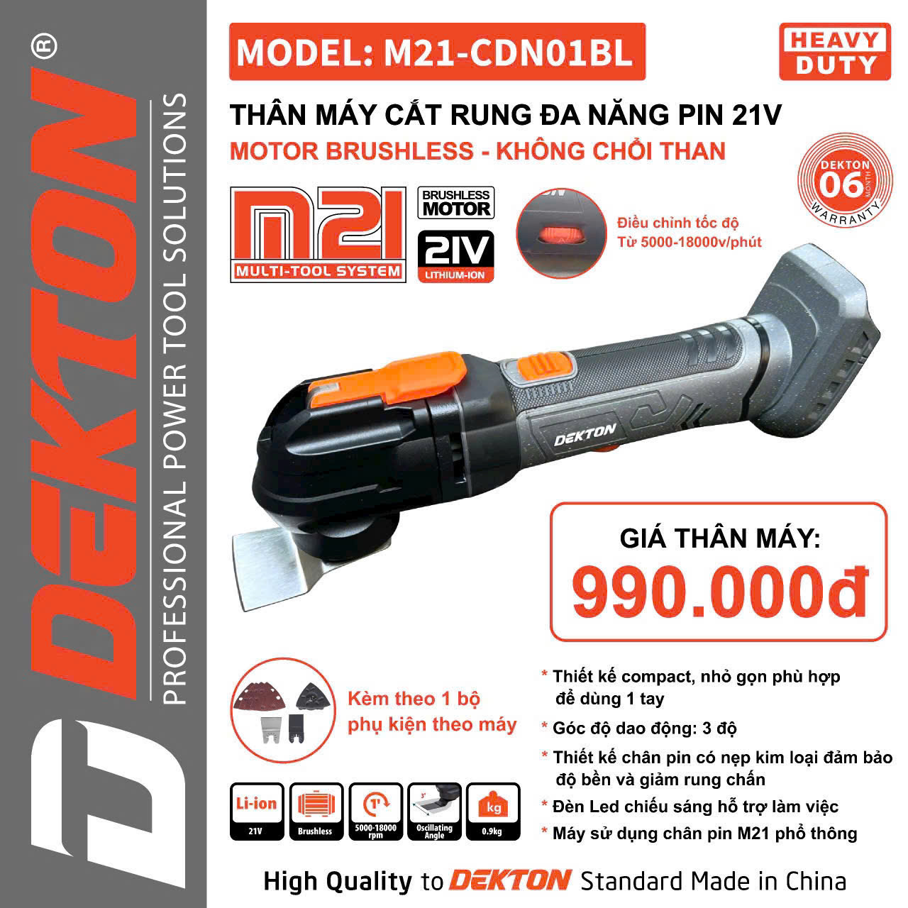 M21-CDN01BL Xám