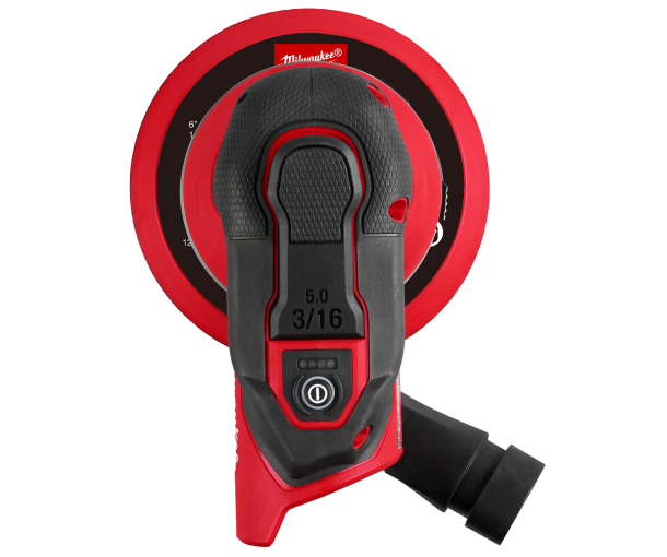 Máy Chà Nhám Milwaukee M12 FROS50-0 - đĩa 150mm, Quỹ đạo 5mm, 5 Cấp Tốc độ