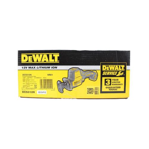 Máy Cưa Cầm Tay Dewalt DCS312N-KR 12V – Không Kèm Pin, Chính Hãng