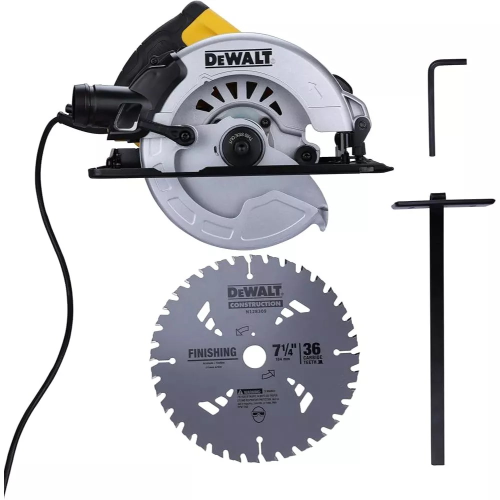 Máy Cưa Đĩa Dewalt DWE5615-B1 1500W – Lưỡi Cưa 185mm Chính Hãng