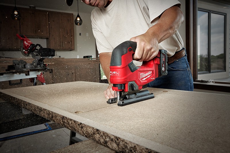 M&aacute;y Cưa Sọc Milwaukee M18 FJS-0X Cắt Gỗ 100mm