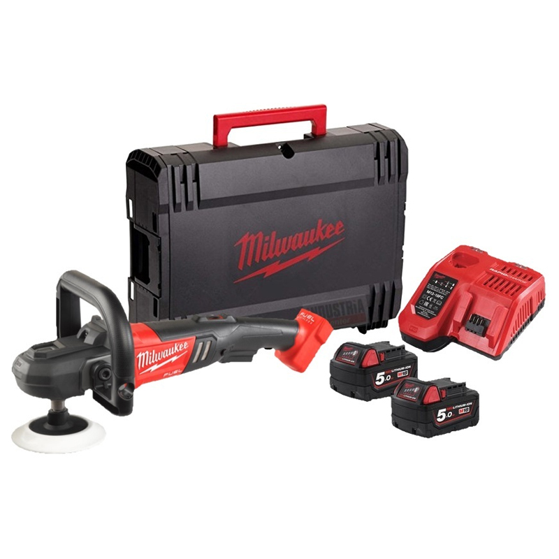 Máy đánh Bóng Milwaukee M18 FAP180-0X, đĩa 180mm, Tốc độ 360-2.200 Vòng/phút