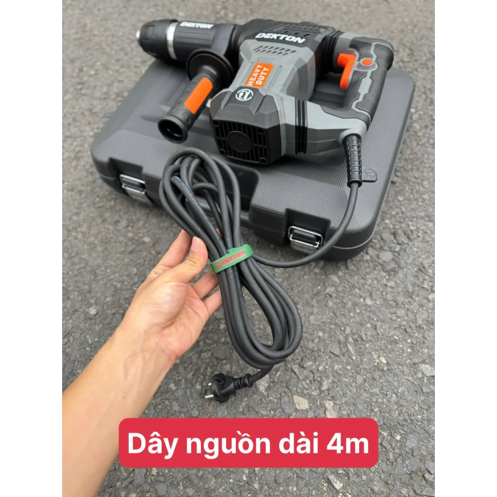 Máy Đục Bê Tông DEKTON 17mm DK-DH3502PRO 8