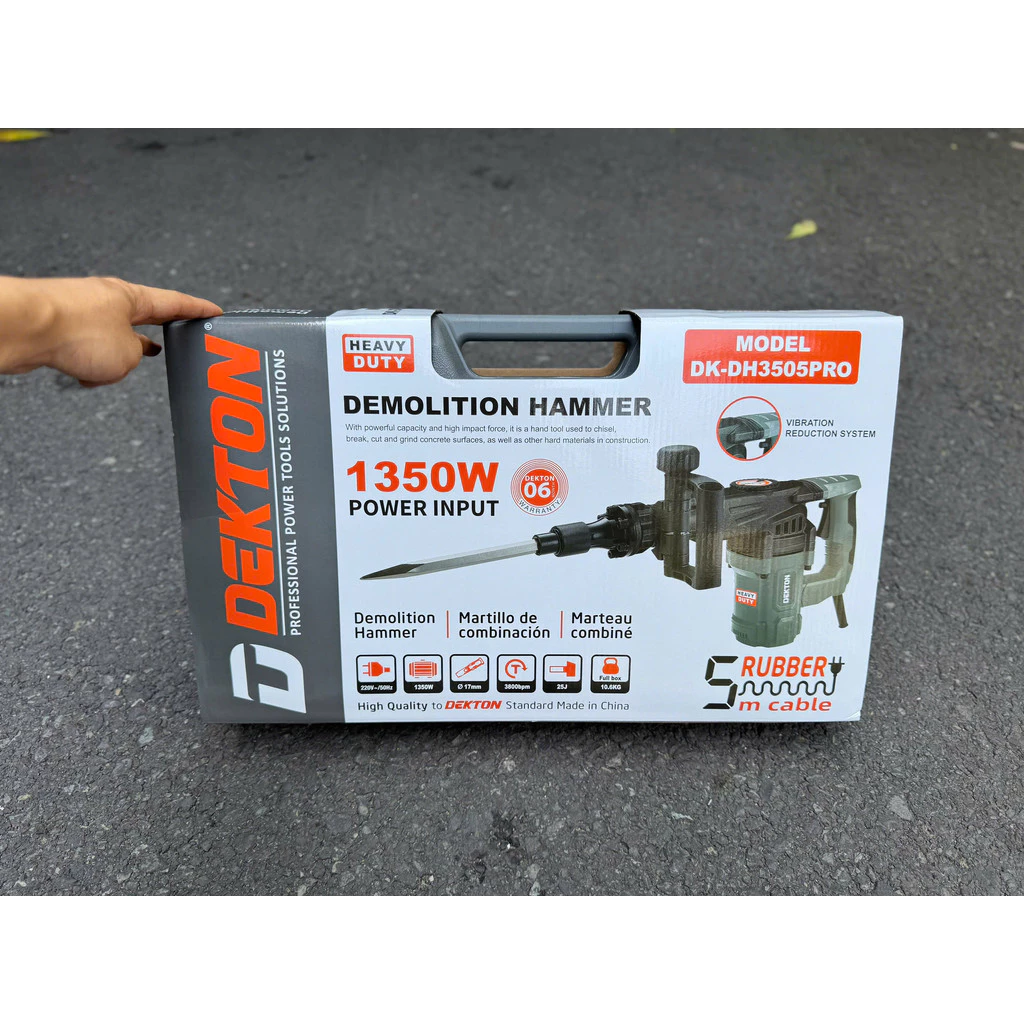 Máy Đục Bê Tông 17mm Dekton DK-DH3505PRO 2