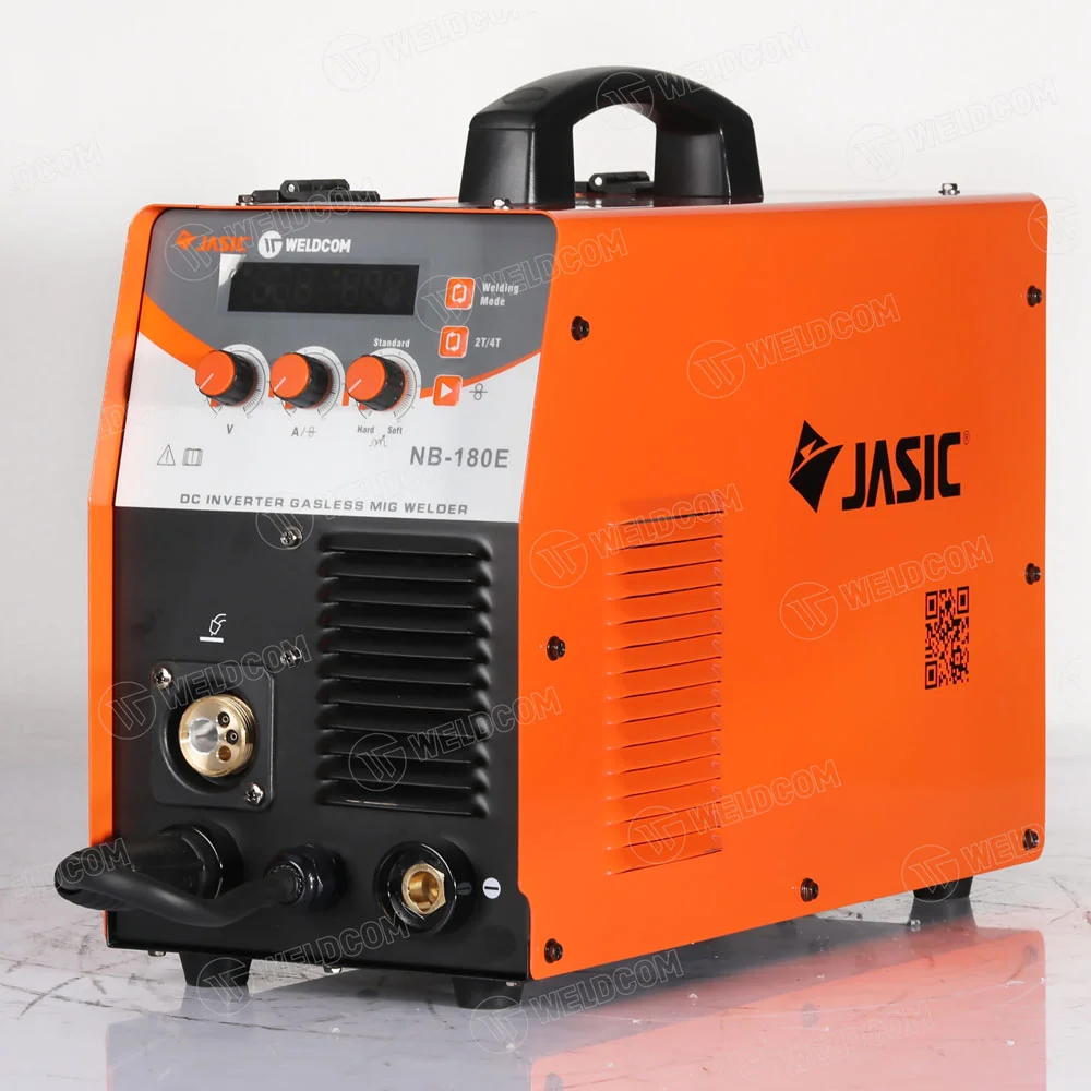 Máy Hàn MIG NB-180E Jasic 220V Hàn Không Khí, Dùng Dây Lõi Thuốc 0.8-1.0mm Chính Hãng