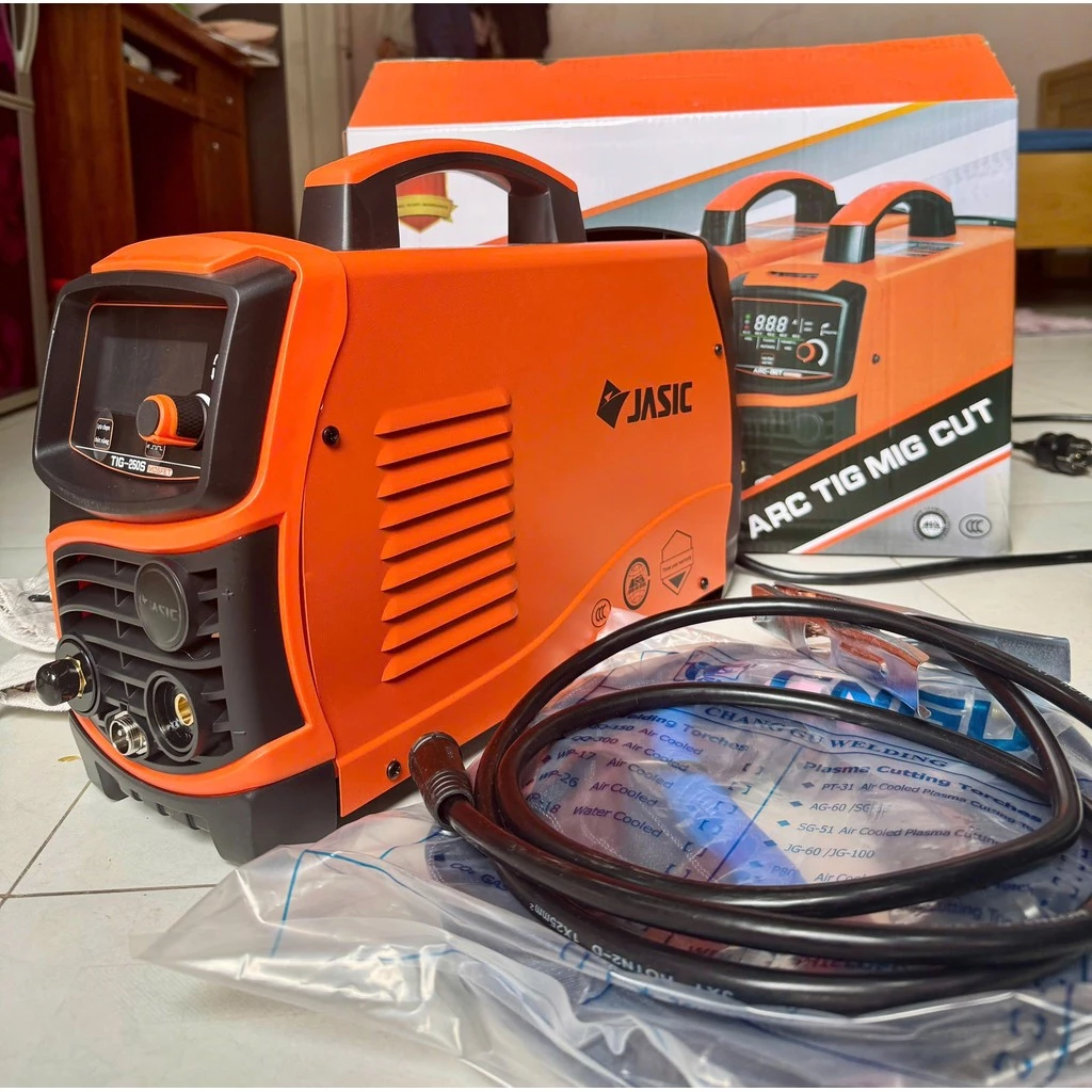 Máy Hàn Que Inverter Jasic ARC 250V Chống Giật, Hàn Que 2.0-5.0mm, Hàn 3.2mm