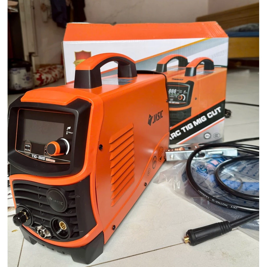 Máy Hàn Que Inverter Jasic ARC 250V Chống Giật, Hàn Que 2.0-5.0mm, Hàn 3.2mm