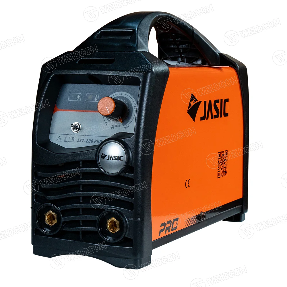 Máy hàn que Jasic ZX7-200 PRO, là dòng máy hàn que tiêu chuẩn xuất châu Âu