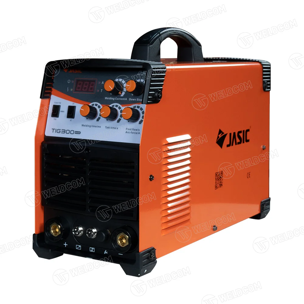 Máy Hàn TIG Nguội Jasic TIG 300 (W229) 380V Hàn TIG/Que, Hàn Mỏng 0.3-10mm Không Biến Dạng