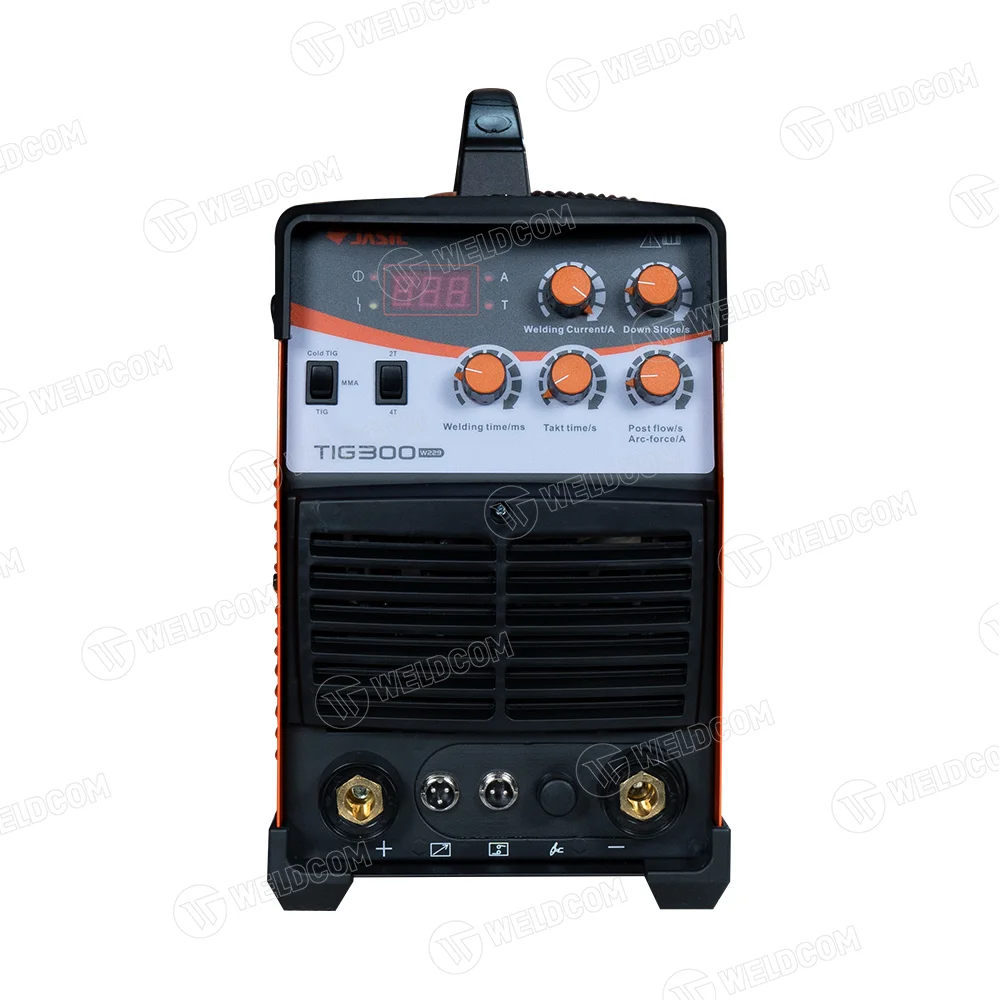 Máy Hàn TIG Nguội Jasic TIG 300 (W229) 380V Hàn TIG Que, Hàn Mỏng 0.3-10mm Không Biến Dạng