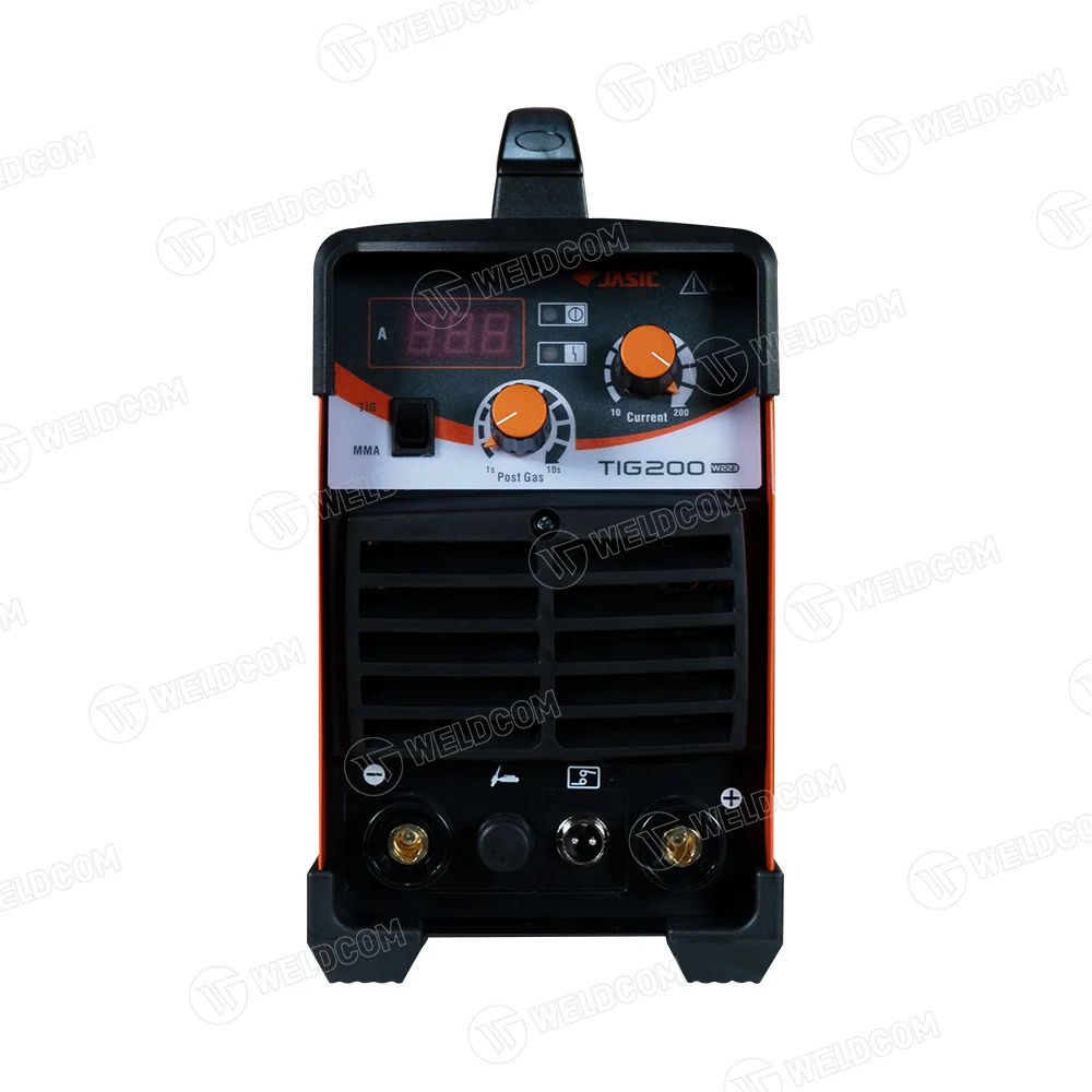 Máy Hàn TIG, Que Jasic TIG 200A W223 Chính Hãng, Hàn TIG Inox 0.5-5mm Kèm Súng WP26 4m