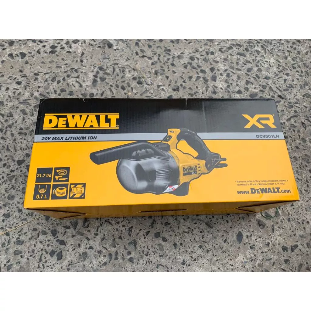 Máy Hút Bụi Dùng Pin 20V Dewalt DCV501LN Lực Hút Mạnh, Không Kèm Pin Sạc