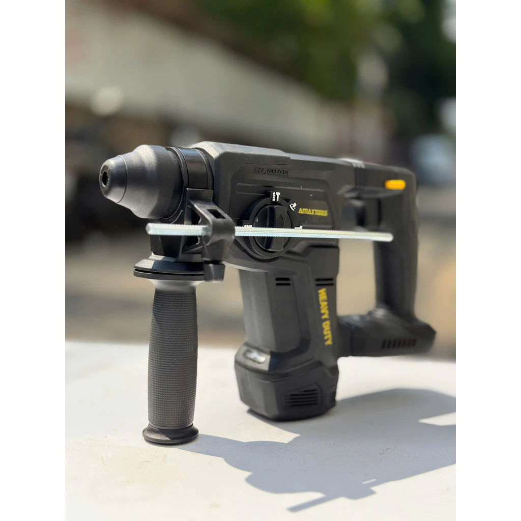Máy Khoan Bê Tông Pin AMAXTOOLS A3CN26SM - Động Cơ Không Chổi Than, Lực Đập 2.2J, Có Tạo Xung5