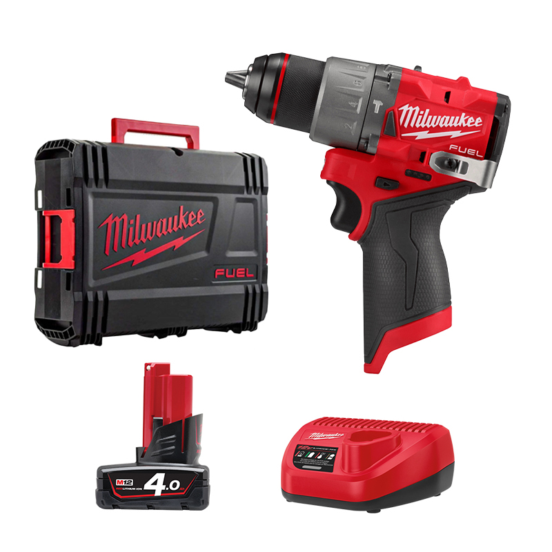 Máy Khoan động Lực Dùng Pin 12V Milwaukee M12 FPD2-0 - Mô-men 45Nm
