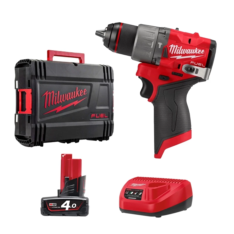 Máy Khoan động Lực Dùng Pin 12V Milwaukee M12 FPD2-0X - Khoan 13mm