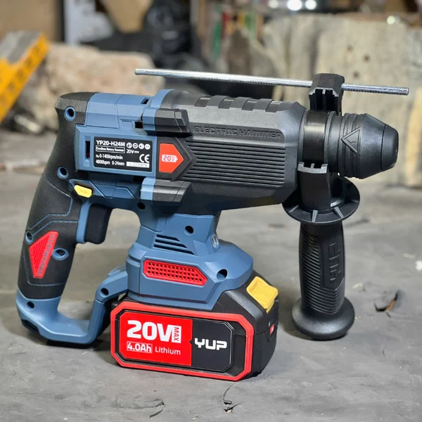 Máy Khoan Đục Bê Tông YUP YP20 H24M 3 Chức Năng, Lực Đập 2.5J