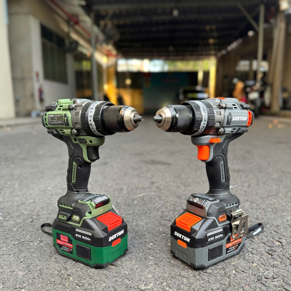 Máy khoan dùng pin 21V 160Nm Dekton M21-ID13160PROMAX