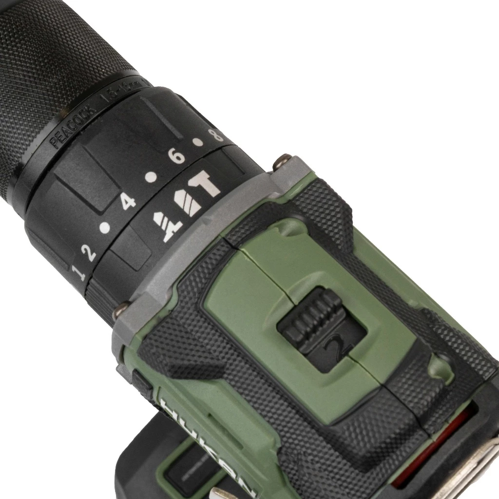 Máy Khoan Pin HUKAN GC-IDL1340 Đầu 13mm, Lực Siết 40Nm, 3 Chức Năng, Động Cơ Không Chổi Than