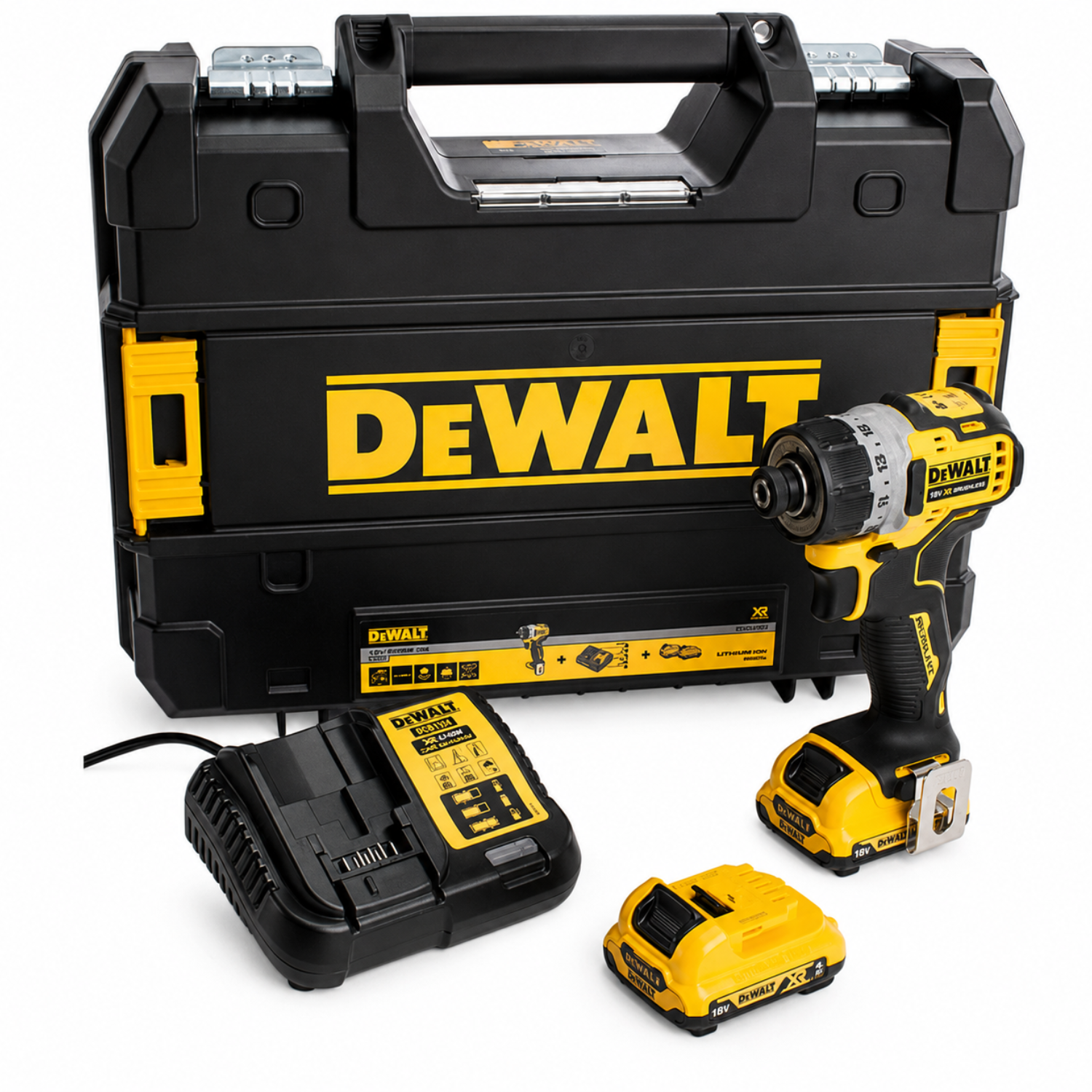 Máy Khoan Vặn Vít Dùng Pin Dewalt DCF601D2-KR 12V Động Cơ Không Chổi Than (Kèm 2 Pin 2Ah, Sạc)