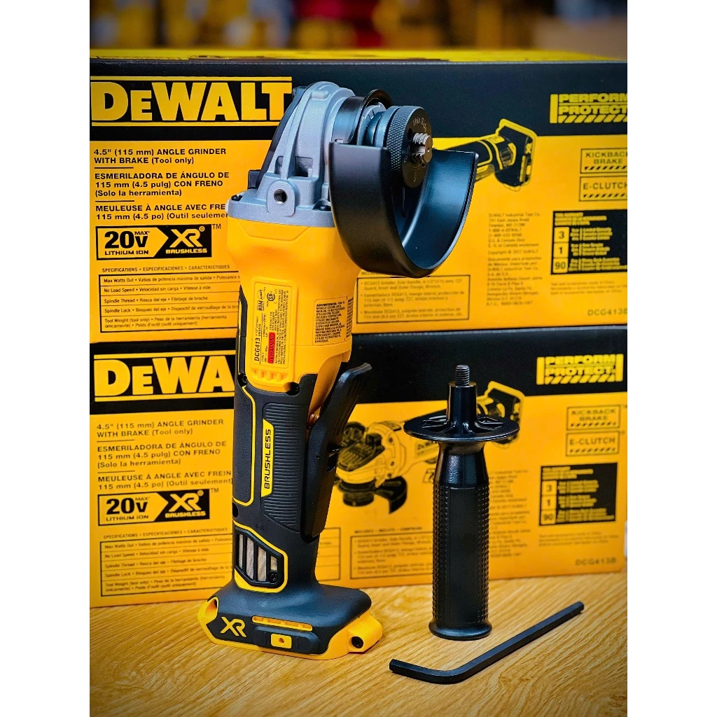 Máy Mài Góc Dùng Pin Dewalt DCG413B 20V Max 9000 Vòng Phút Cốt M14 – Chính Hãng, Chưa Pin Sạc