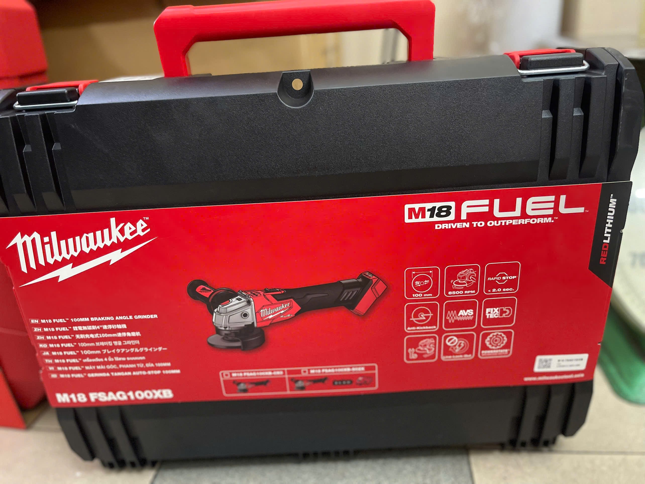 M&aacute;y M&agrave;i G&oacute;c Milwaukee M18 FSAG100XB-0X0