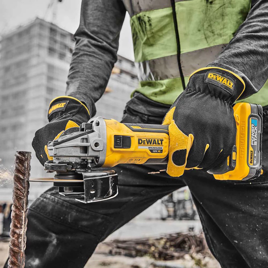 Máy Mài Góc Pin 18V-20V Dewalt DCG405N-KR 100mm - 125mm, Động Cơ Không Chổi Than 4