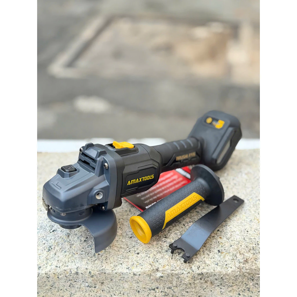 Máy Mài Góc Pin AMAXTOOLS AM100-SM Công Suất 1100W, Đá 100mm 4