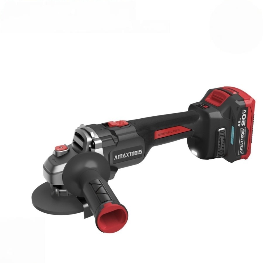 Máy Mài Góc Pin 21V Amaxtools AM100B-SM, Ren Trục M10