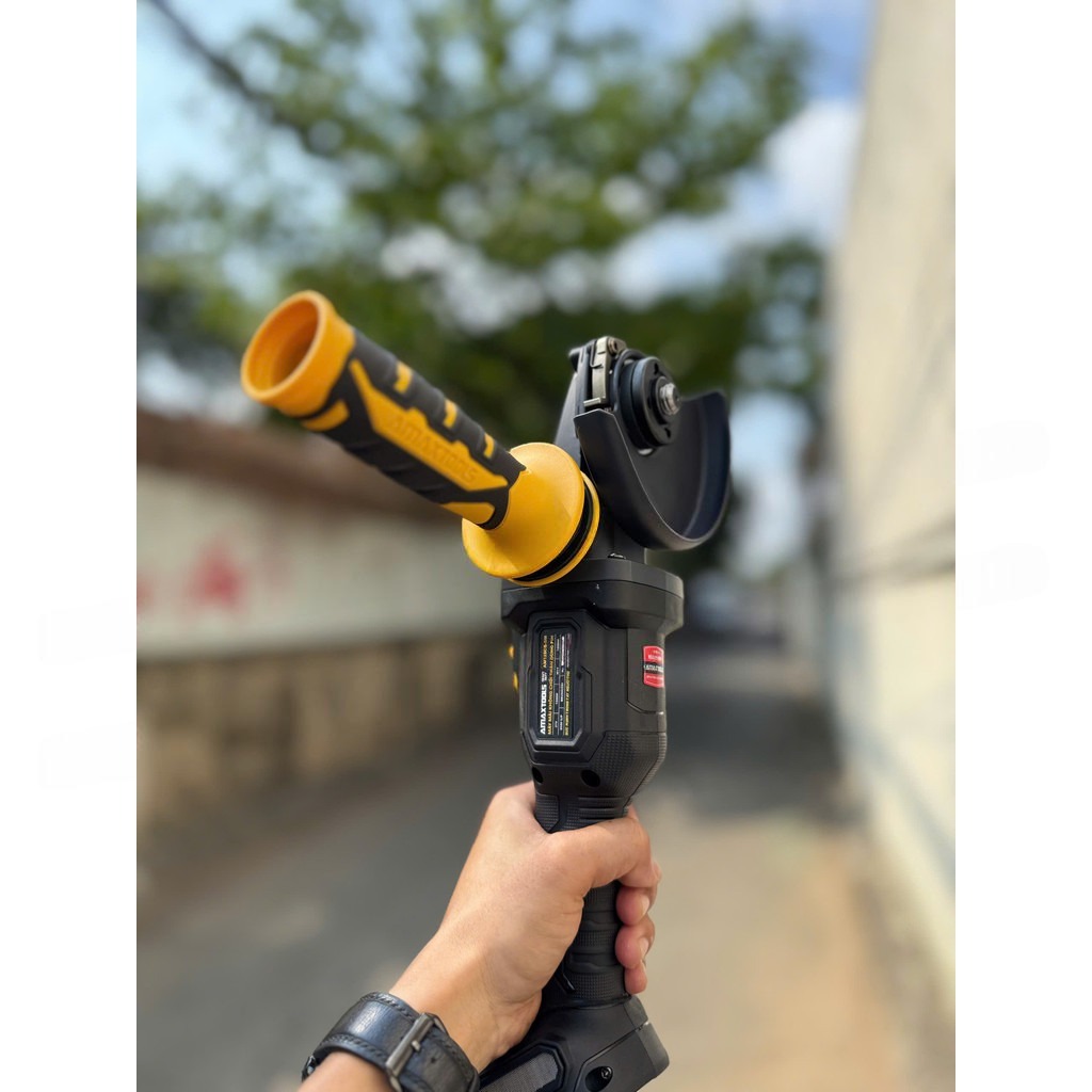 Máy Mài Góc Pin 21V Amaxtools AM125CS-SM Đĩa 125mm