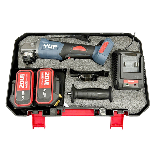 Máy Mài Pin 20V YUP YP20 G100B 100mm, Công Tắc Bóp