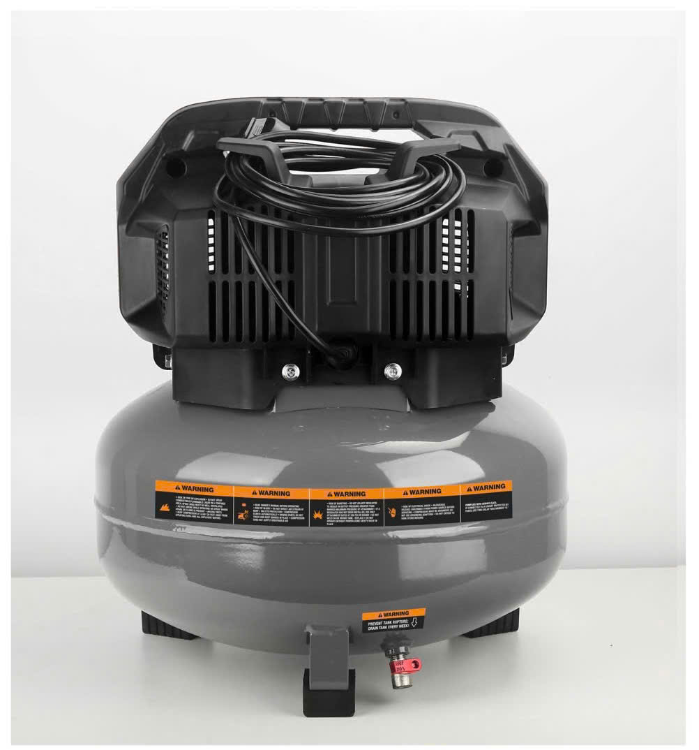 Máy Nén Khí Không Dầu 23L Hybest VACW1523AEMG, Công Suất 1.5HP, Áp Lực 10.4 Bar Chính Hãng