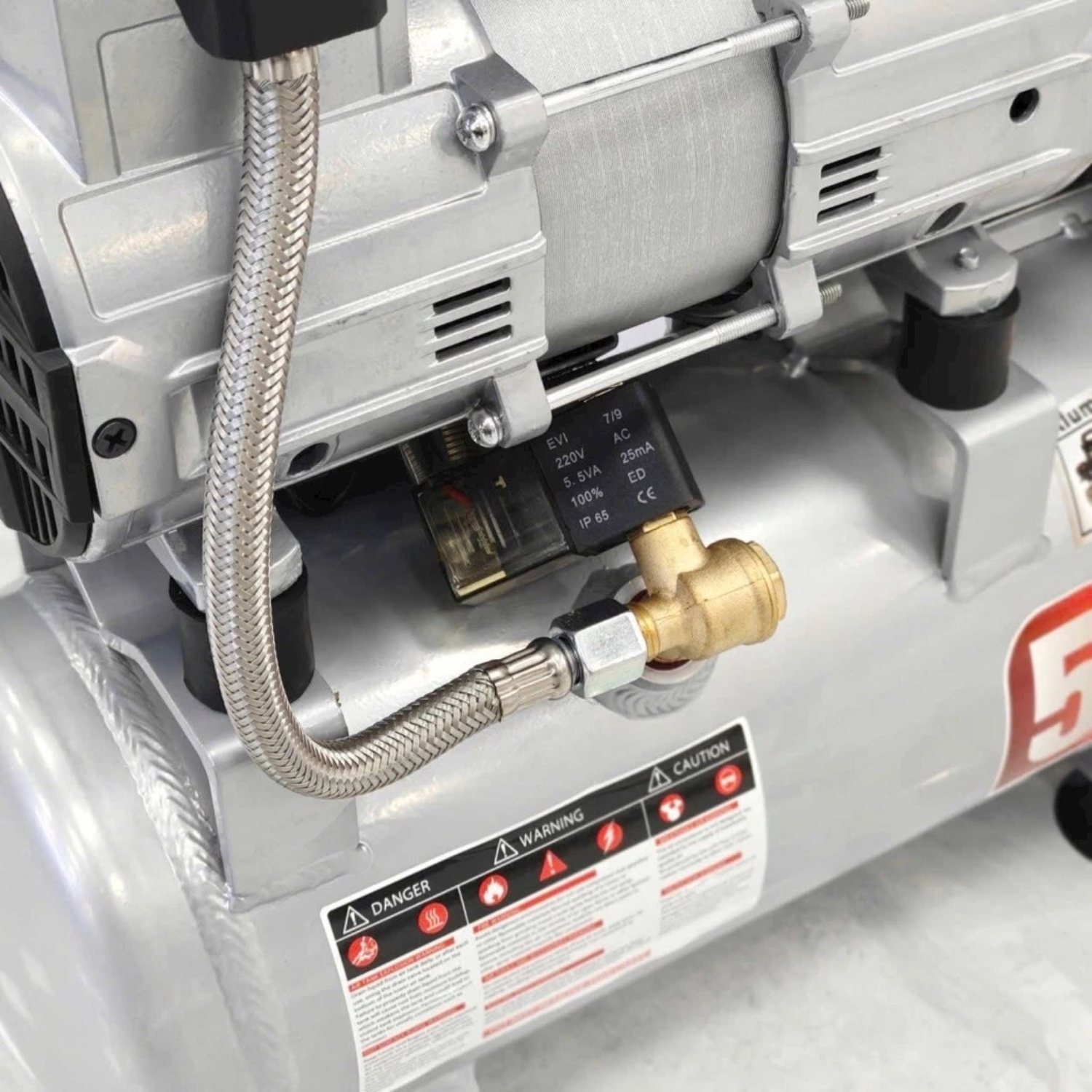 Máy Nén Khí Không Dầu 8L Dekton DK-AC2908PROMAX Bình Nhôm 1.1Hp