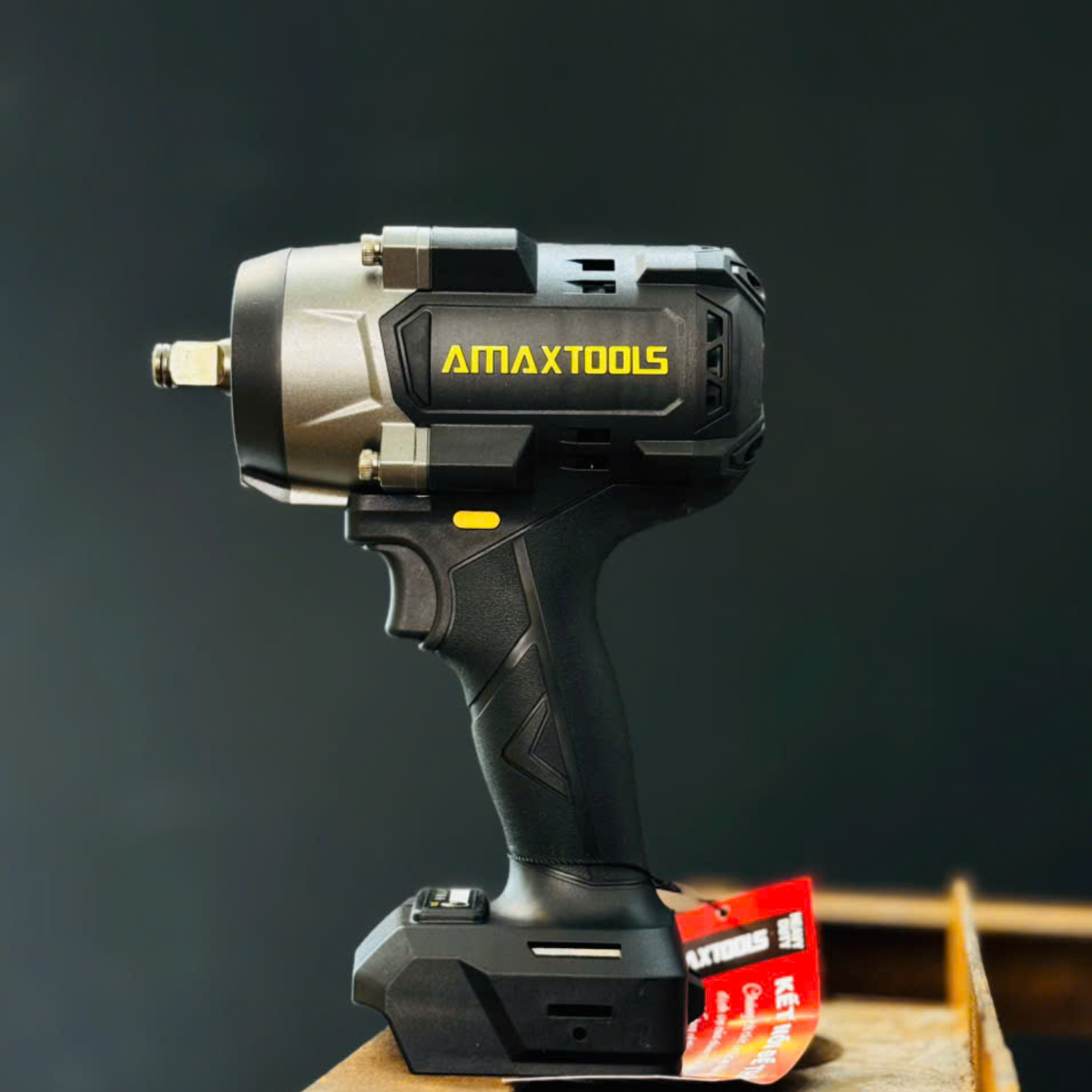 Máy Siết Bulong 950Nm Pin 21V Amaxtools ABL95012SM, Lực Mở 1100 Nm, Động Cơ Không Chổi Than