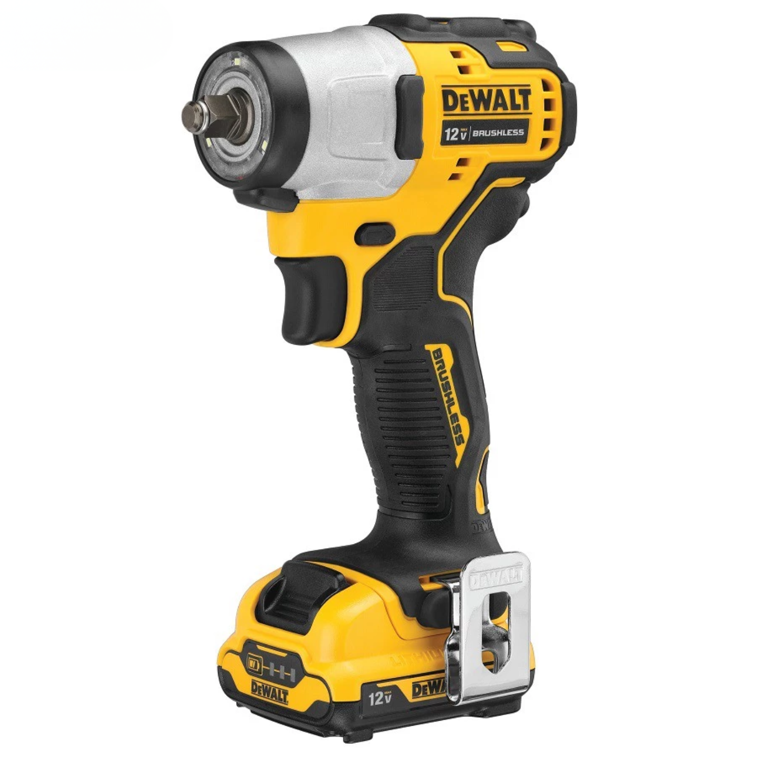Máy Siết Bulong Pin 12V Dewalt DCF902D2-KR Động Cơ Không Chổi Than, Lực Siết 168Nm