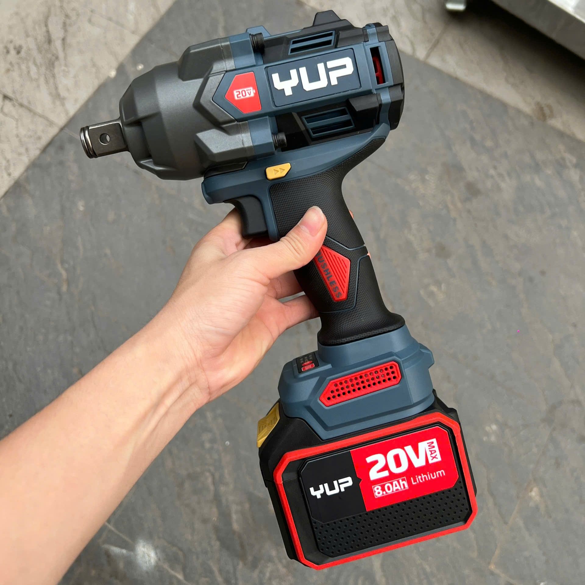 Máy Siết Bulong Yupai YP20 W1000M Chính Hãng, Lực Siết 1000Nm