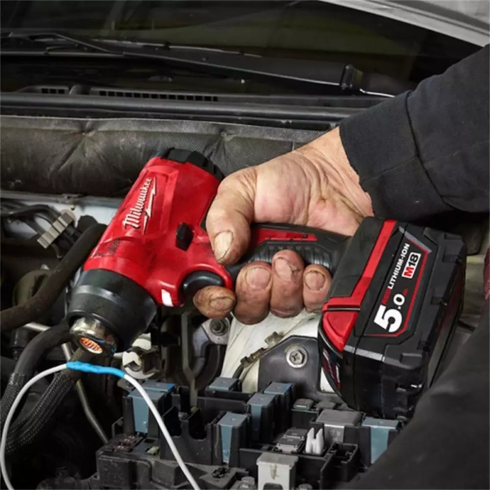 Máy Thổi Hơi Nóng Milwaukee M18 BHG-0, Nhiệt 470°C, Lưu Lượng 170 L/p