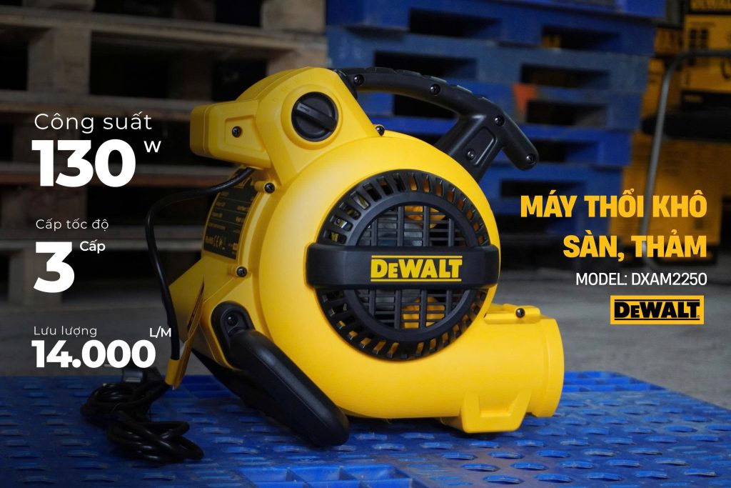 Máy Thổi Khô Thảm, Sàn Dewalt DXAM2250 130W